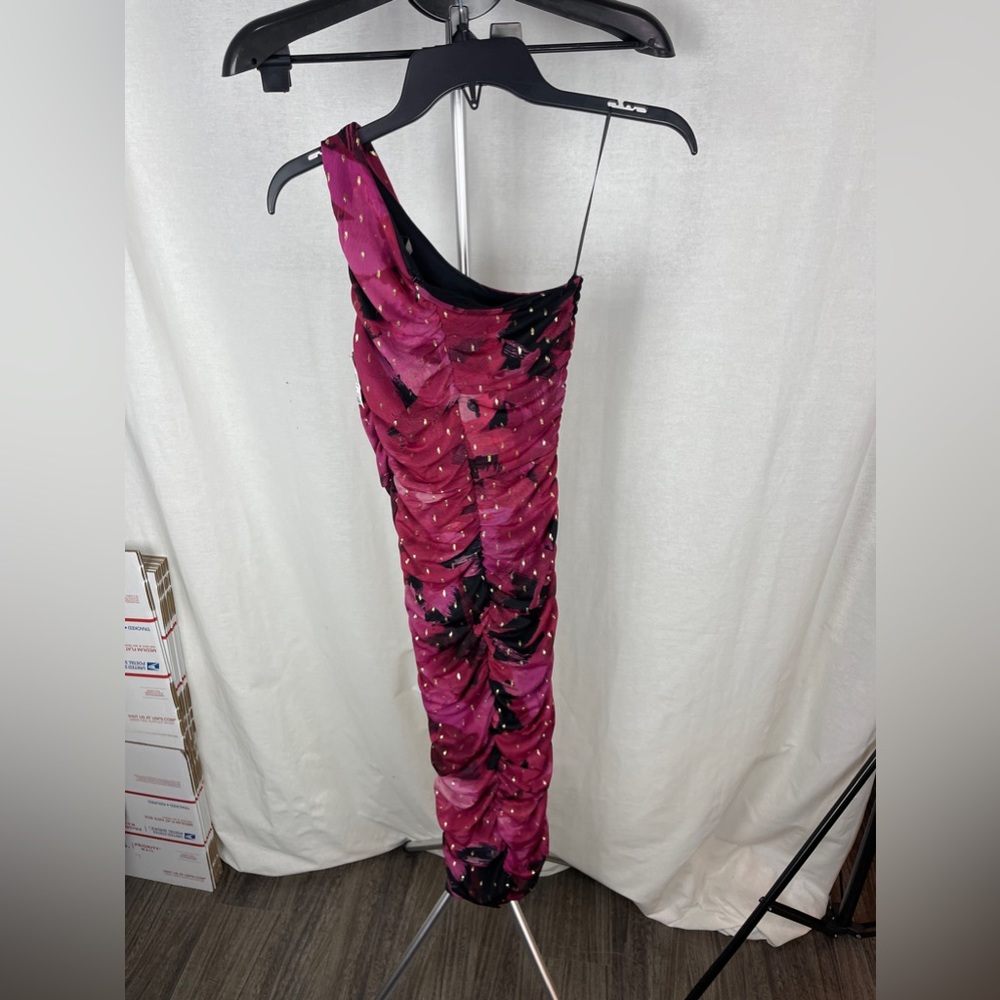 Love by Design One-Shoulder Body-Con Midi Dress Size XS NWT - Picture 3 of 9